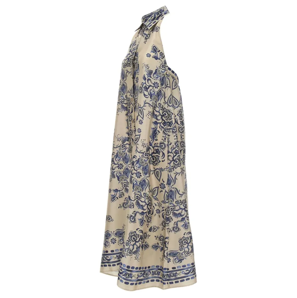 Longue Robe Imprimée Foulard