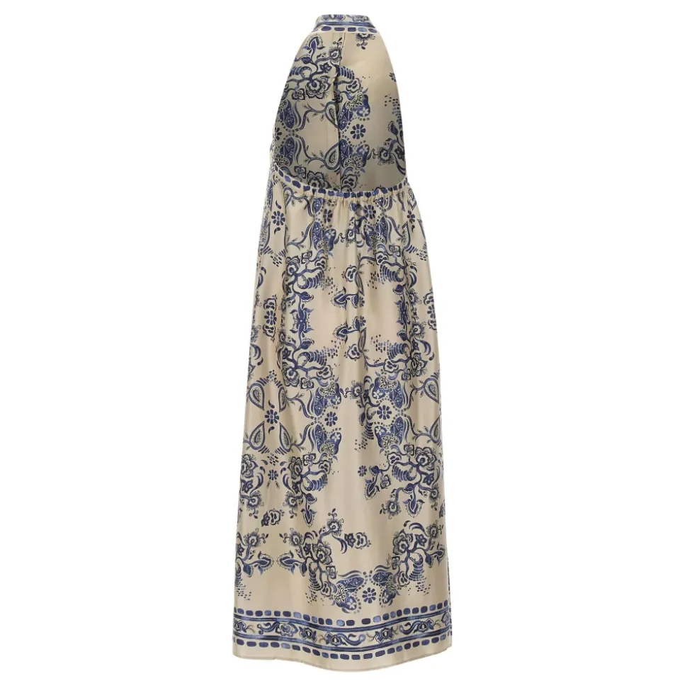 Longue Robe Imprimée Foulard