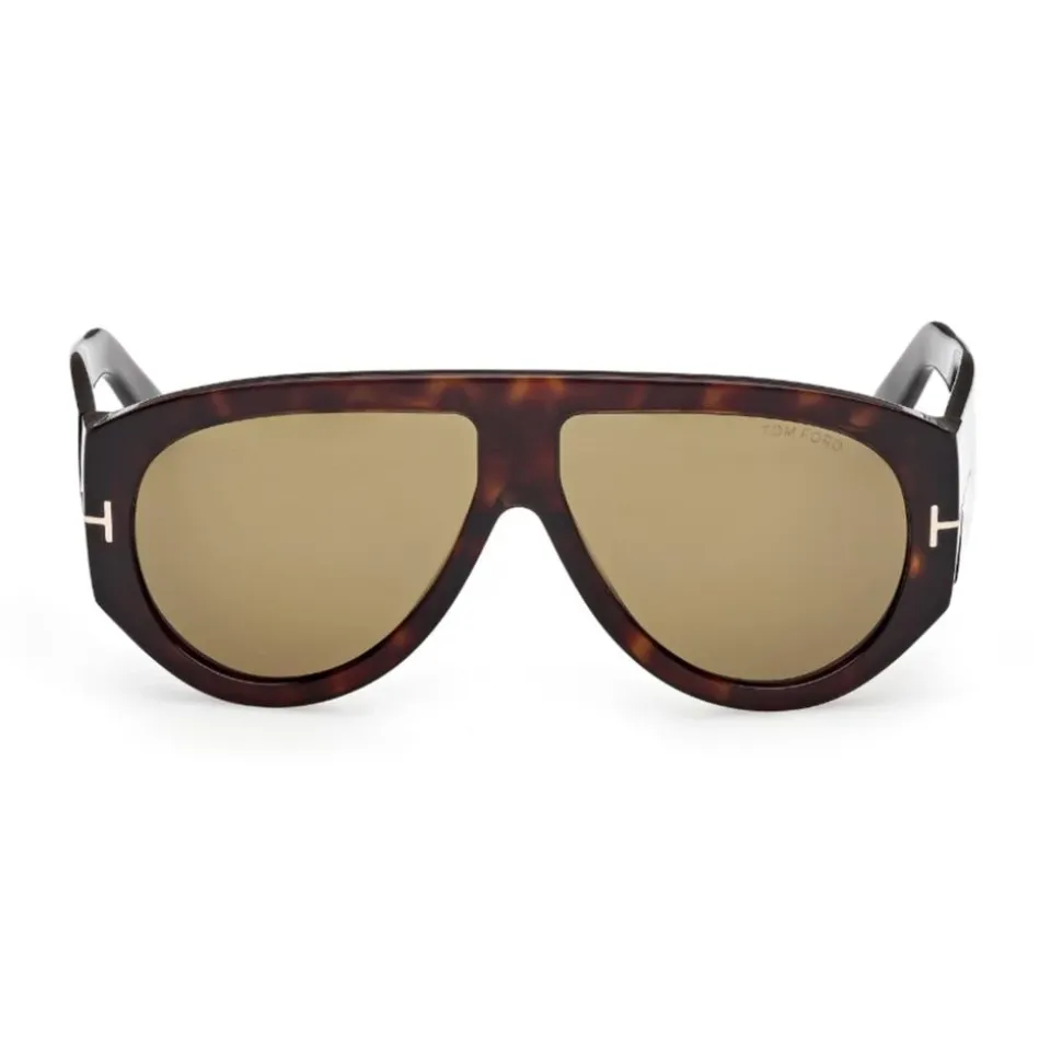 Lunettes de soleil BRONSON Havane Foncé/Vert
