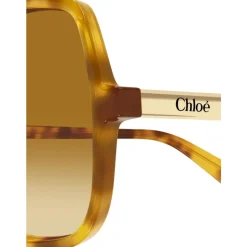 Lunettes de soleil géométriques