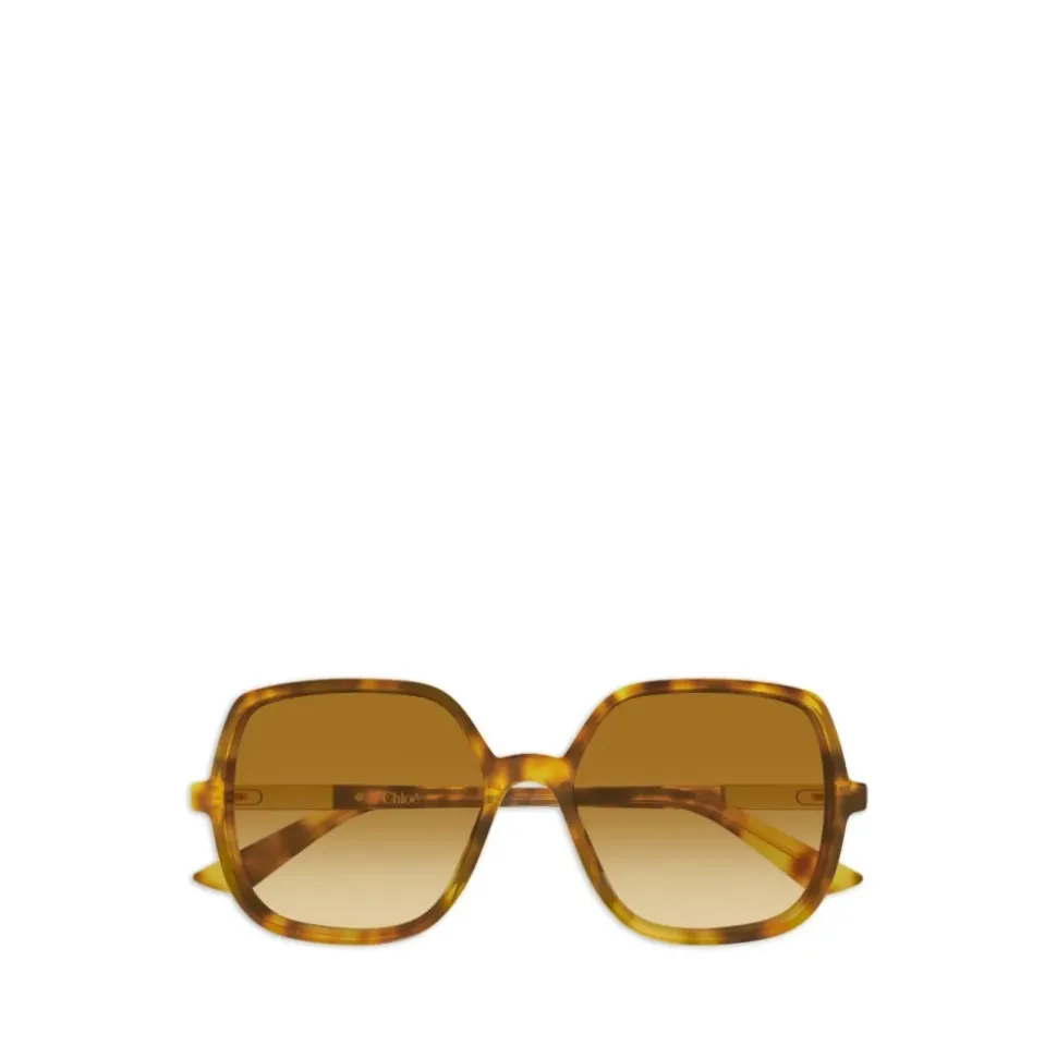 Lunettes de soleil géométriques