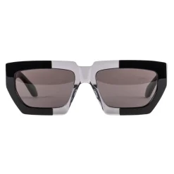 Lunettes de soleil oversize bicolores