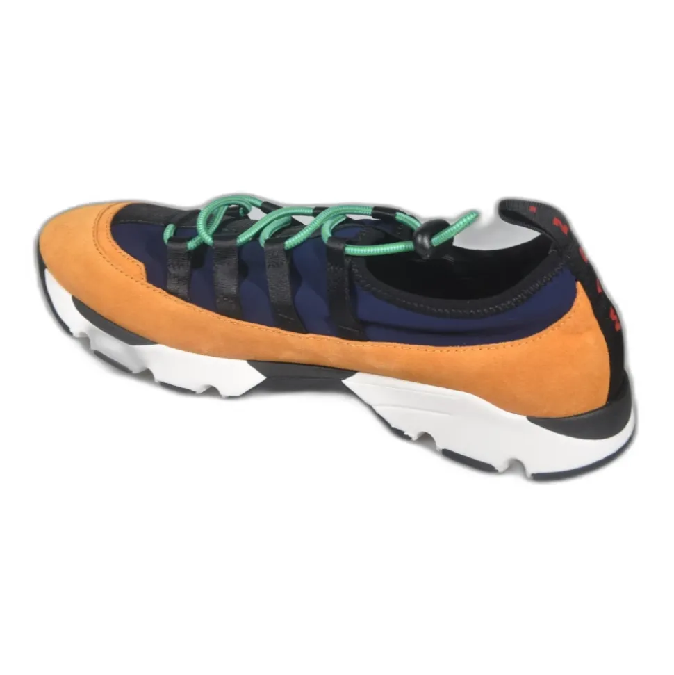 Lycra Lace-up Running Sneakers