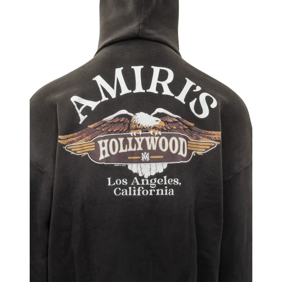 MA Flames Zip Hoodie