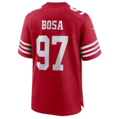 Maillot NFL 49ers Nick Bosa rouge