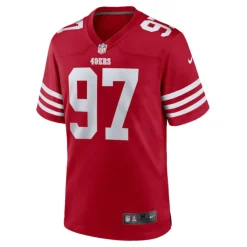 Maillot NFL 49ers Nick Bosa rouge