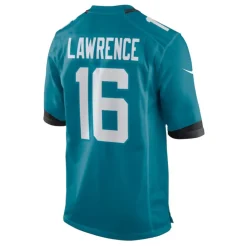 Maillot NFL Jaguars Trevor Lawrence Turquoise