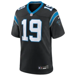 Maillot noir Carolina Panthers Adam Thielen