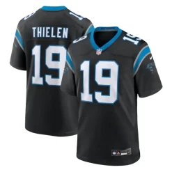 Maillot noir Carolina Panthers Adam Thielen