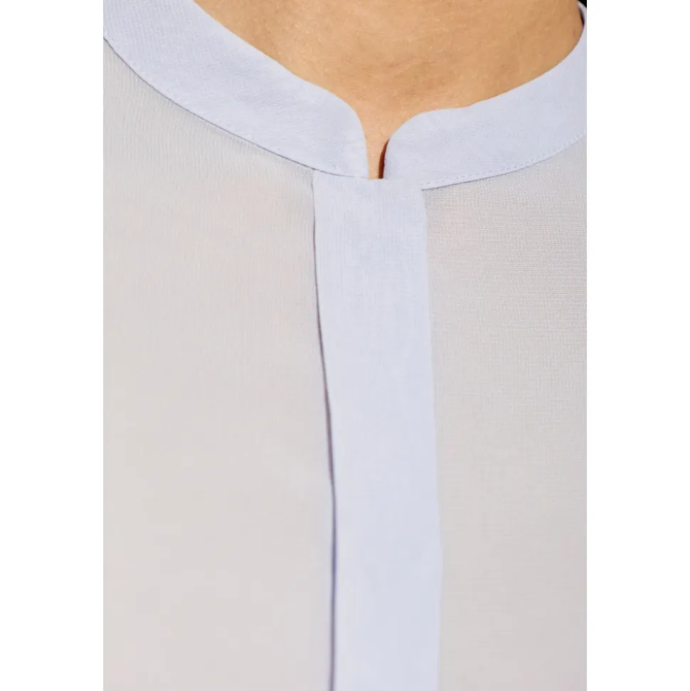 Mandarin Collar Shirt