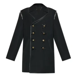Manteau court croisé