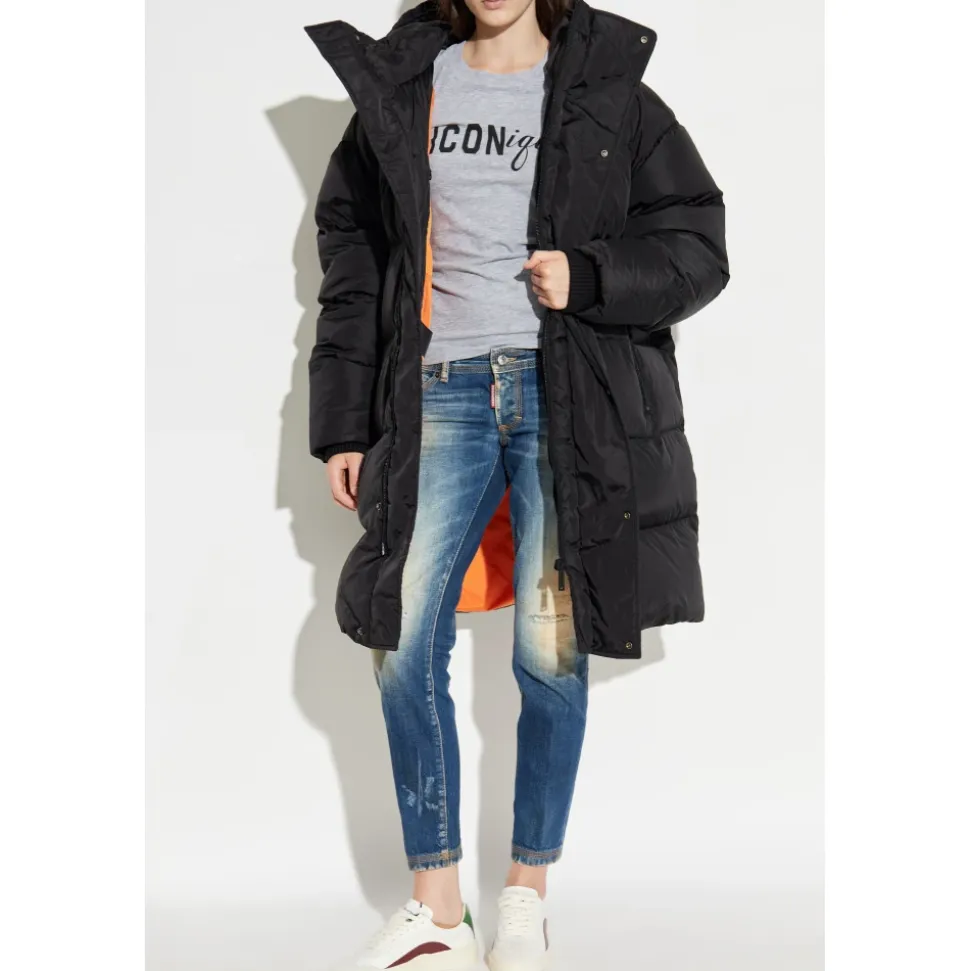 Manteau long en duvet
