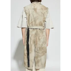 Manteau à manches courtes