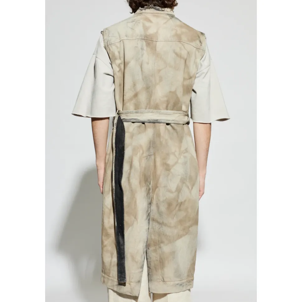 Manteau à manches courtes
