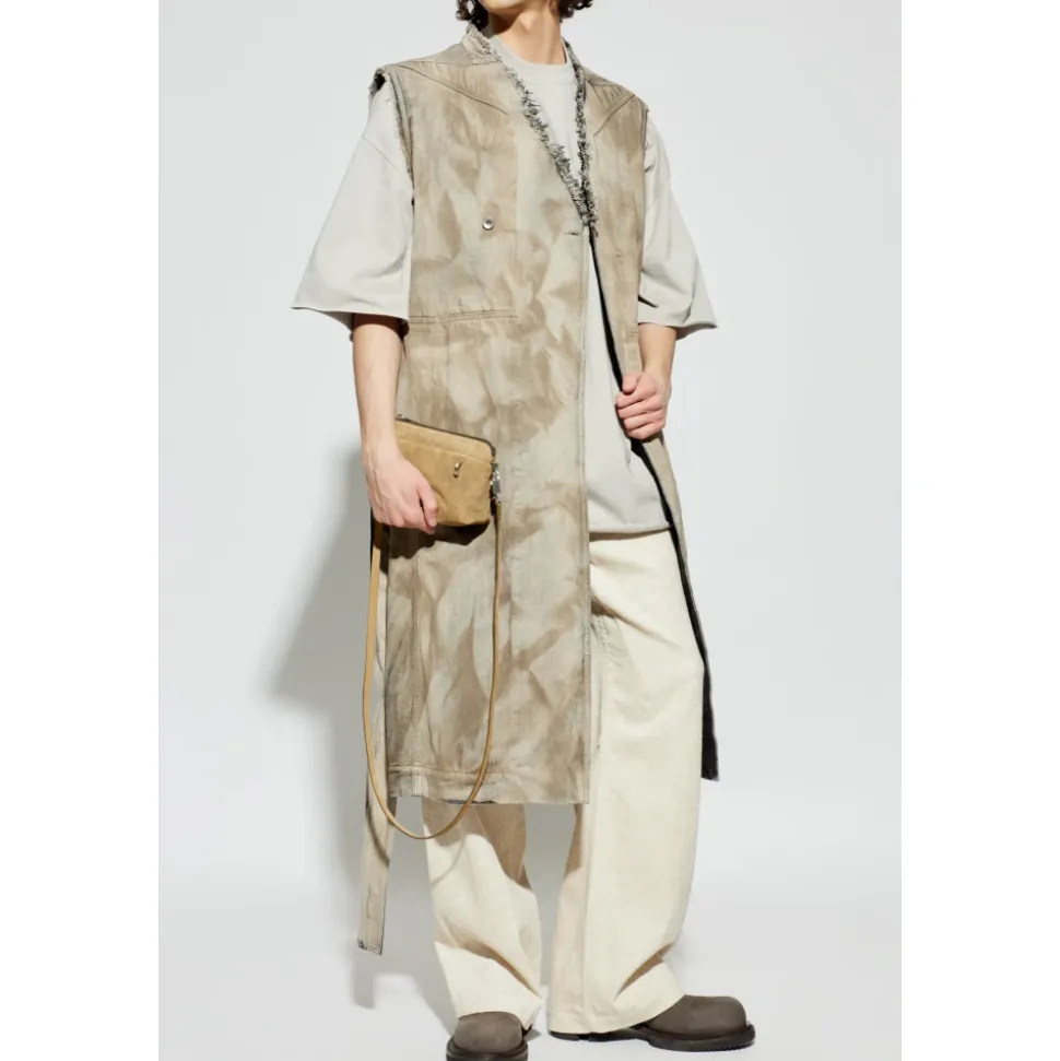 Manteau à manches courtes