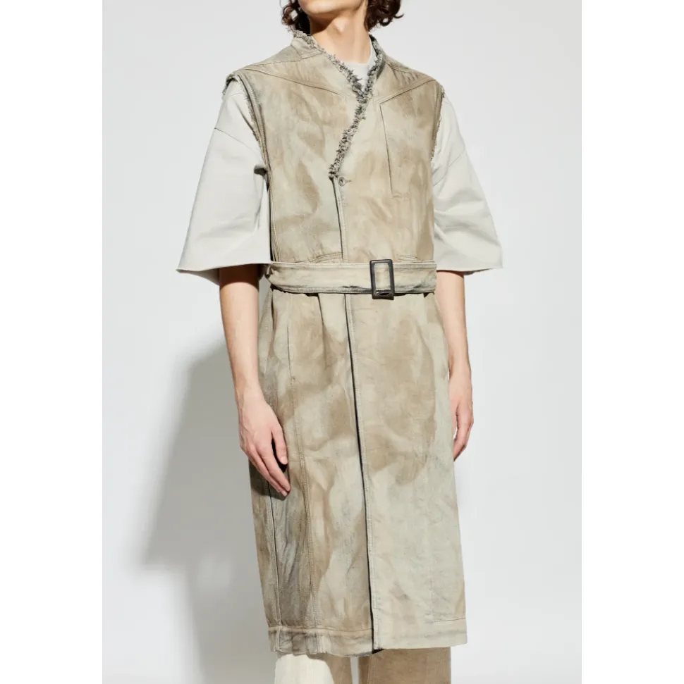 Manteau à manches courtes