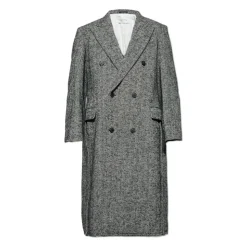Manteau à motif chevrons