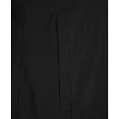 Manteaux Noirs en Polyester et Coton