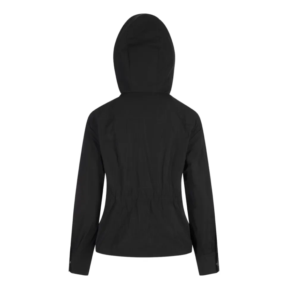 Manteaux Noirs en Polyester et Coton