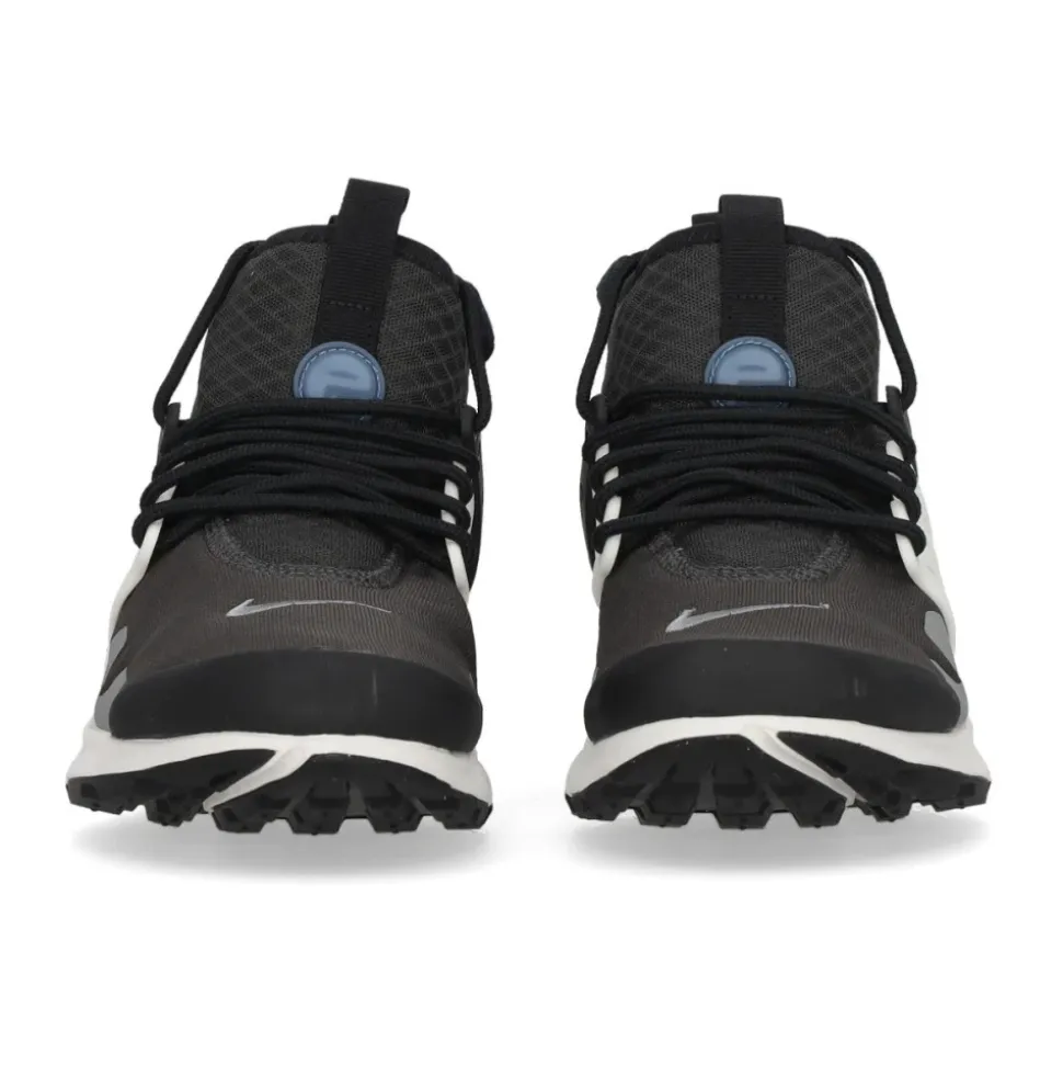 Mid Utility Sneaker Haute en Tissu Anthracite/Bleu/Blanc