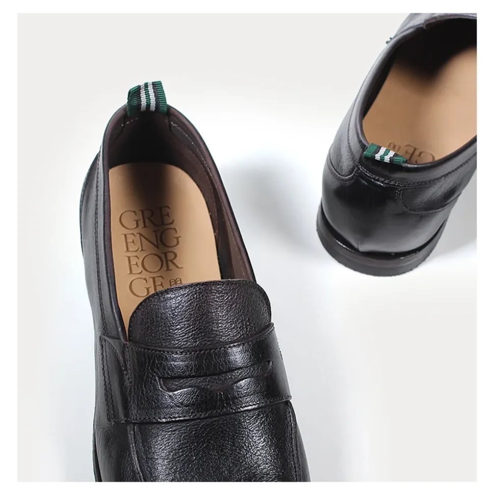 Mocassin Homme Fait Main en Marron
