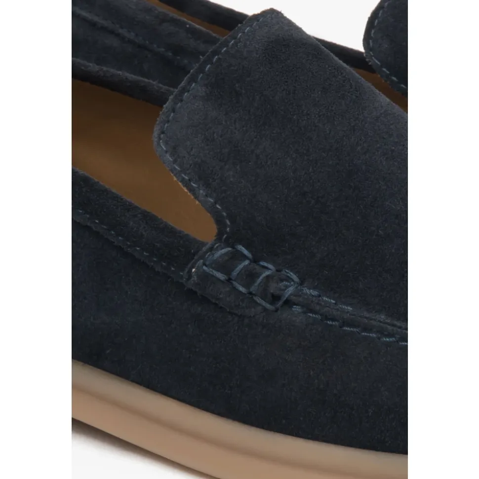 Mocassins Bleu Marine