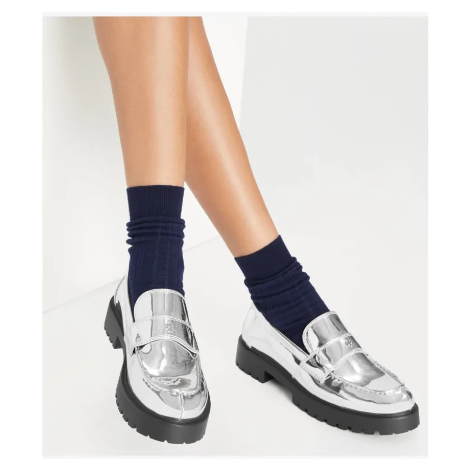 Mocassins Classiques avec Logo Métallique