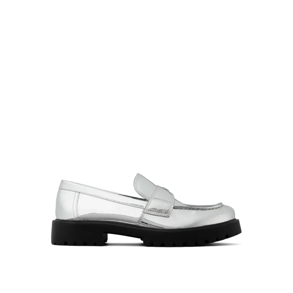 Mocassins Classiques avec Logo Métallique