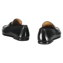 Mocassins classiques en cuir avec détail Horsebit