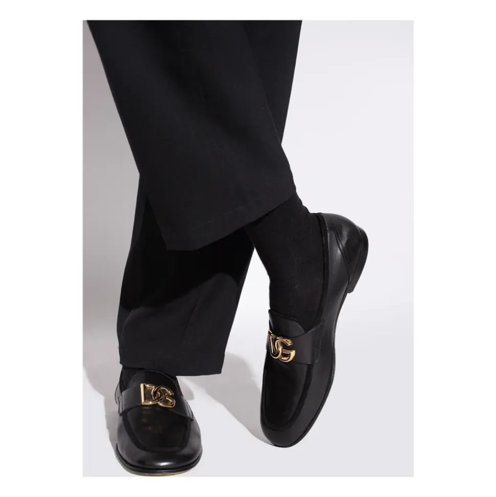 Mocassins en cuir