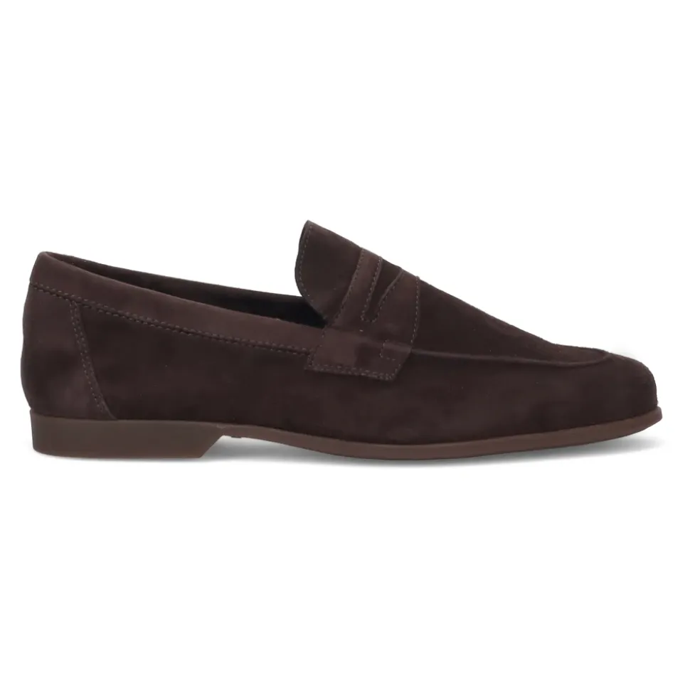 Mocassins en Daim Marron