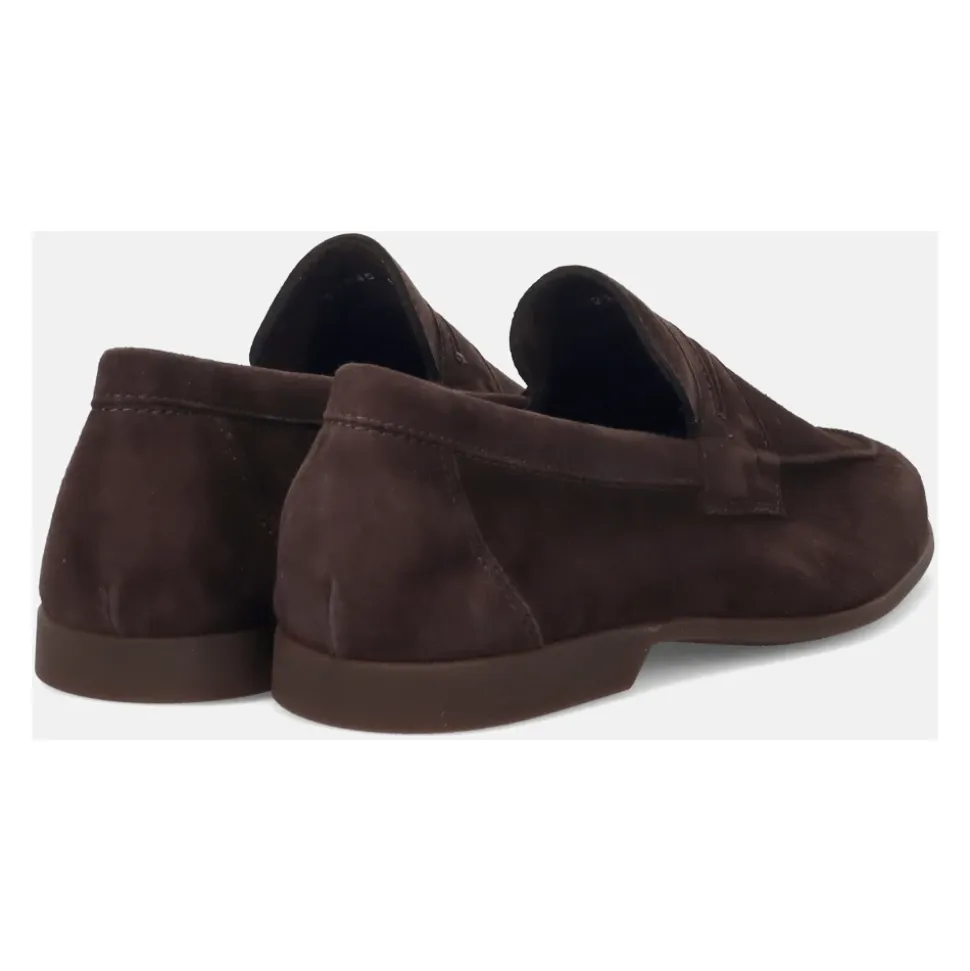 Mocassins en Daim Marron