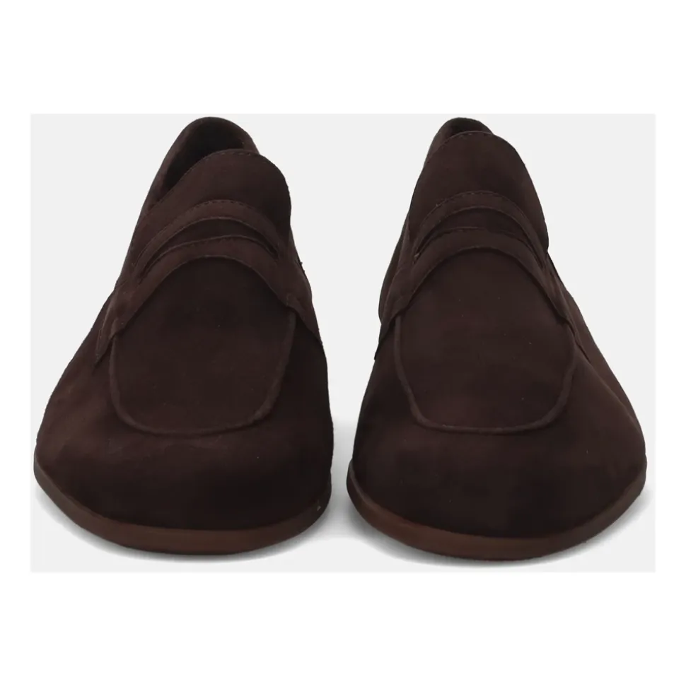 Mocassins en Daim Marron