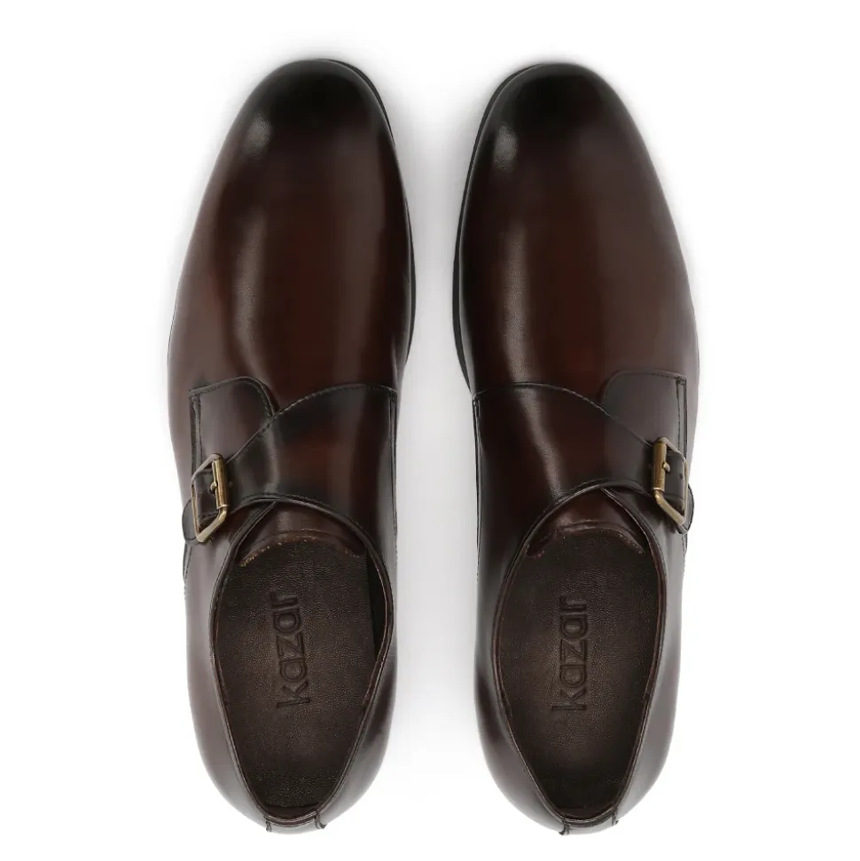 Mocassins Monk en cuir