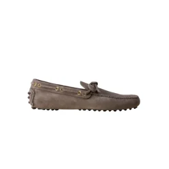 Mocassins Plats Gris de Conduite