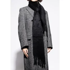 Mohair Logo Scarf