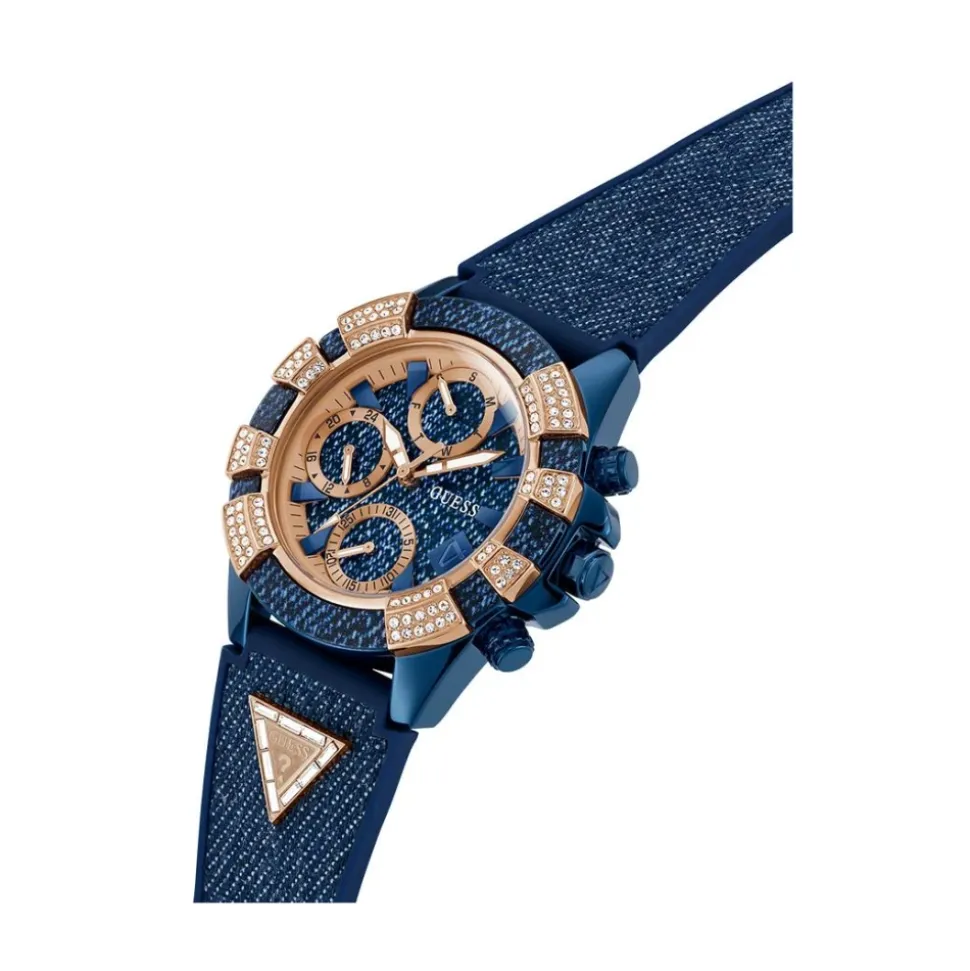 Montre Multifonction Femme ICONIC 40TH GW0813L1 Bleu
