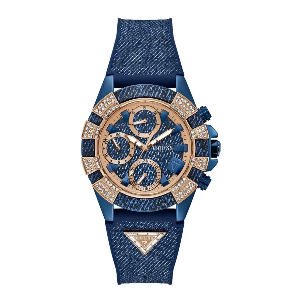 Montre Multifonction Femme ICONIC 40TH GW0813L1 Bleu
