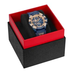 Montre Multifonction Femme ICONIC 40TH GW0813L1 Bleu
