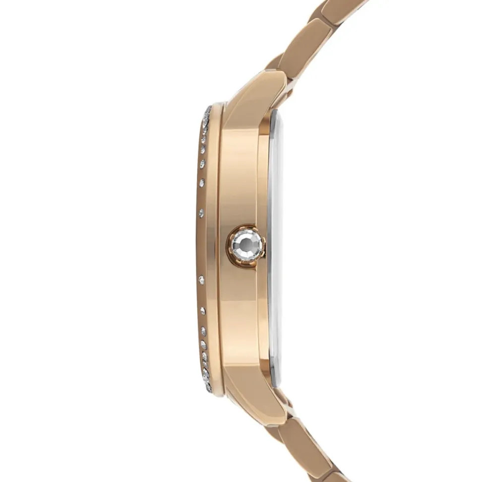 Montre pour Femme Horta Noir Or Rose PL16067MSR02M