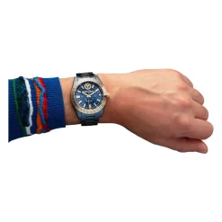 Montre Ronde en Acier Inoxydable