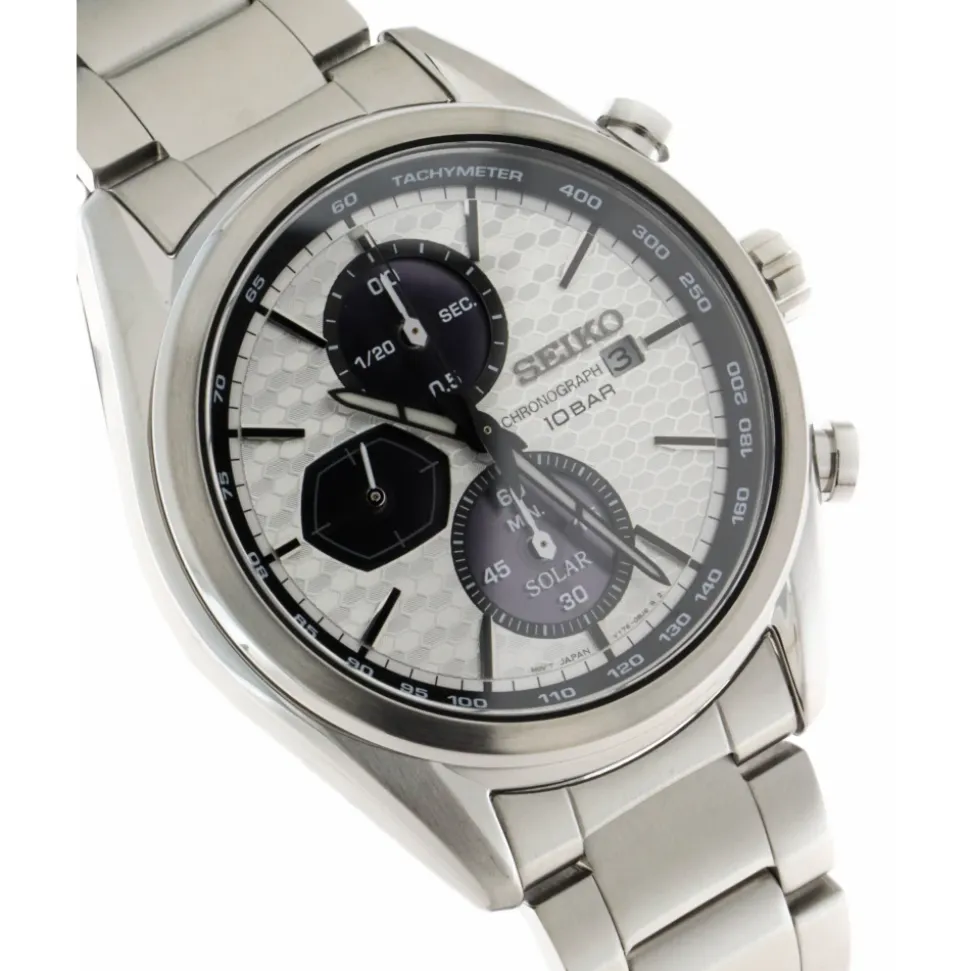 Montre Sport Chronographe Quartz Solaire