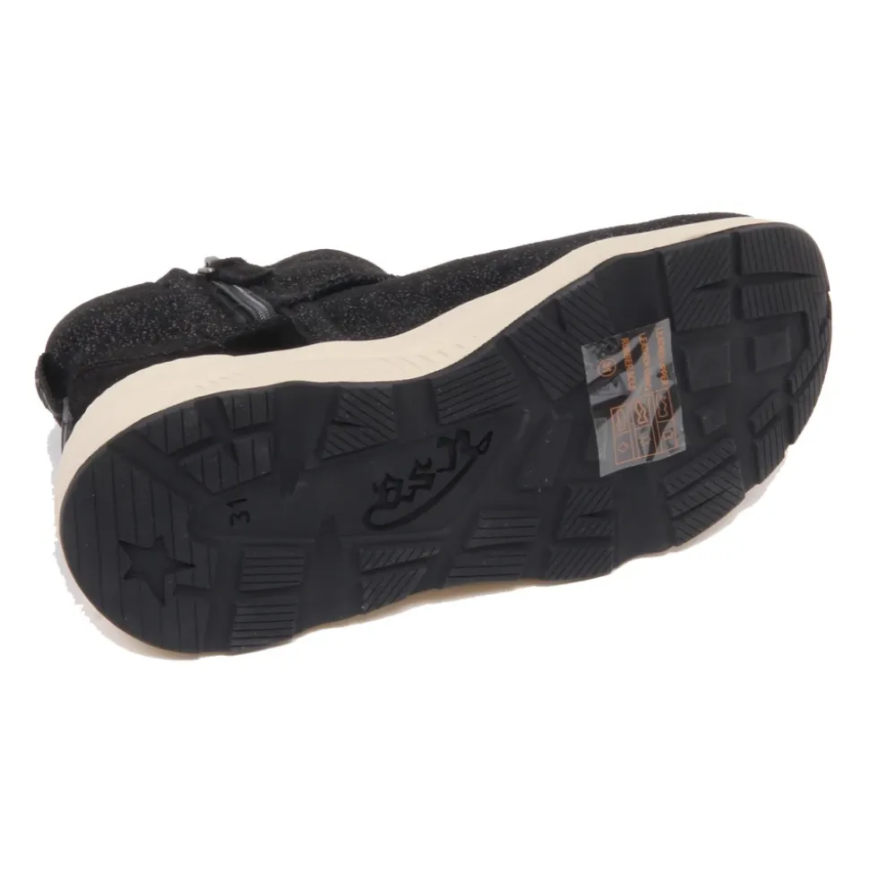 Moon Glitter Shearling Chaussure Effet Brillant