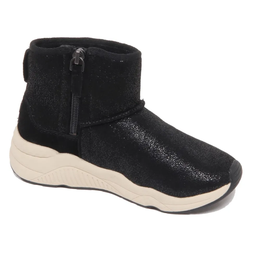 Moon Glitter Shearling Chaussure Effet Brillant