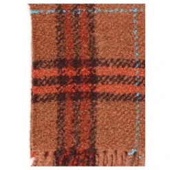 Mu G Check Boucle Scarf
