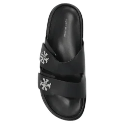 Mules en cuir