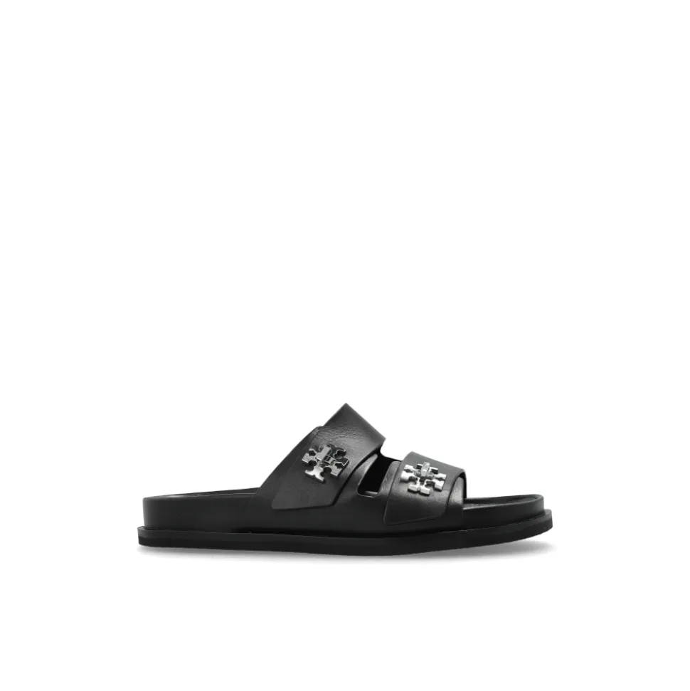 Mules en cuir