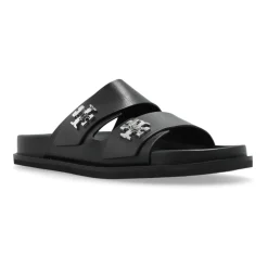Mules en cuir