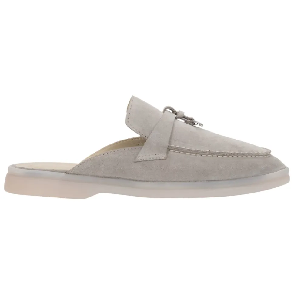 Mules en velours italien
