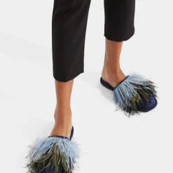 Mules à Plumes Maximalistes